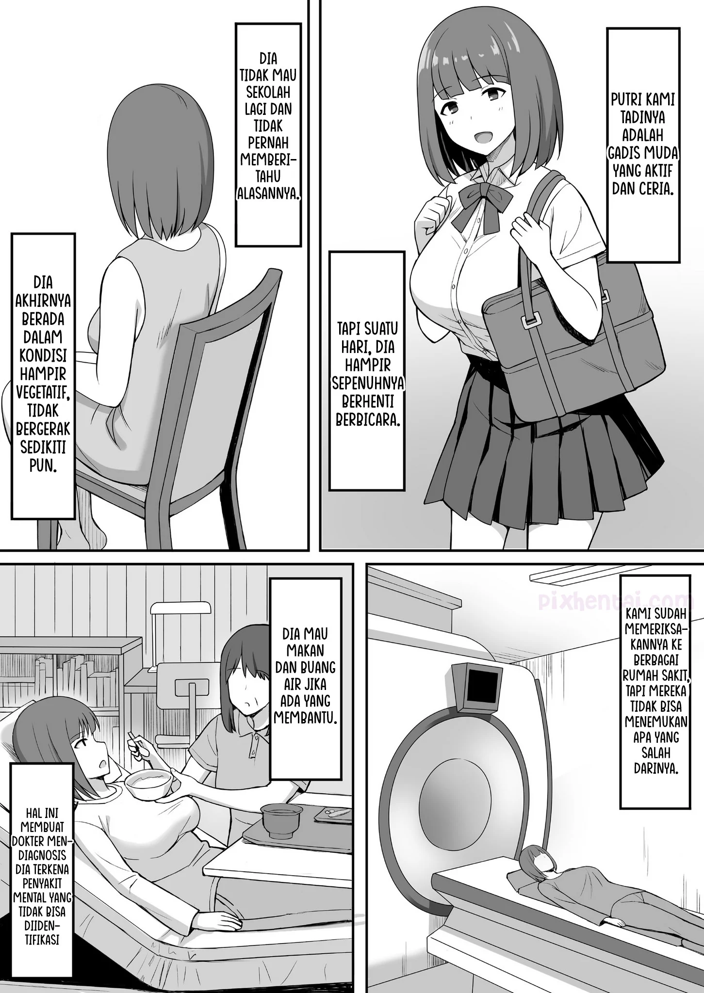 Komik hentai xxx manga sex bokep Sexorcism Ritual Pengusiran Setan yang Merasuki Seorang Gadis 4